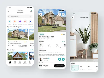 Omo - Real Estate Mobile App airbnb apartment app buy home hotel house mobile property property app real estate real estate agency real estate agent realestate realtor rent traveloka ui uiux ux