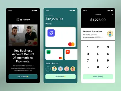 Design Concept For 3S Money 3d animation app app design banking banking page branding dashboard design graphic design illustration landing page logo money motion graphics product page redesign ui ux vector