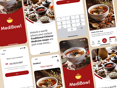 MediBowl - part 2 app design ui