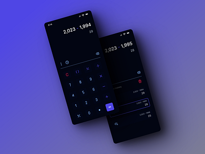 Basic calculator calculator calculatordesign figma minimalistdesign mobile mobileapp ui