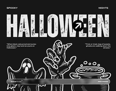 Halloween Illustration Canva Element app branding design graphic design illustration logo typography ui ux vector