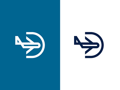 Travel Logo aero air airlines branding design flight graphic design icon identity illustration logo symbol travel travelling ui vector