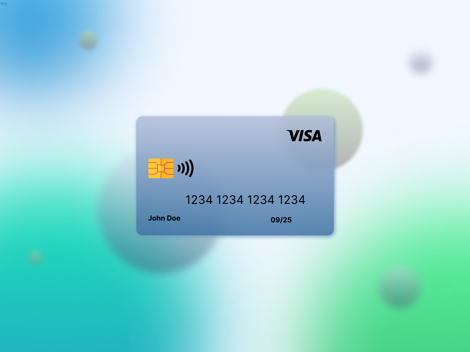 Credit Card UI by Oscar on Dribbble