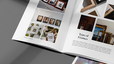 Minimal Brochure - Art Social brochure graphic design layout minimal ui visual design