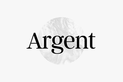 Argent : fresh artistic serif font app branding design graphic design illustration logo typography ui ux vector