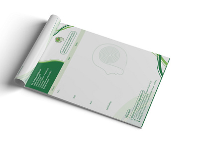 Prescription pad design design graphic design letterhead prescription prescription pad vector