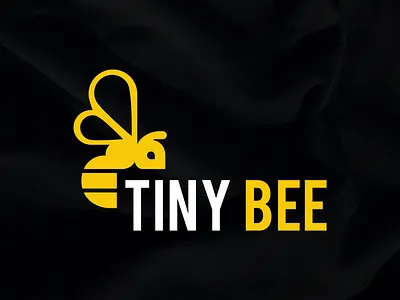 Tiny Bee Logo Design 3d brand identity branding graphic design honeybeelogo landingpage logistics logo render ui visual identity