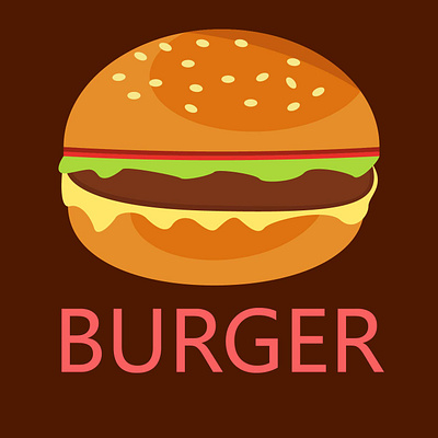 Burger adobe illustrator adobe photoshop branding design graphic design illustration illustrator logo vector