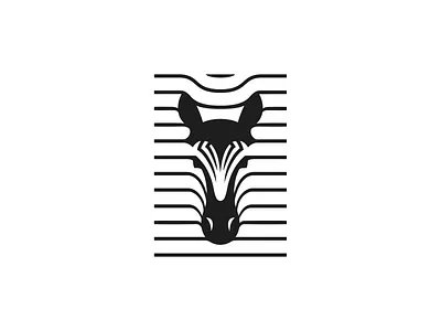 Zebra Concept Logo africa animal attractive branding creative design fashion graphic design horse journey line art logo minimalistic modern monochrome safari savanna travel vector zebra