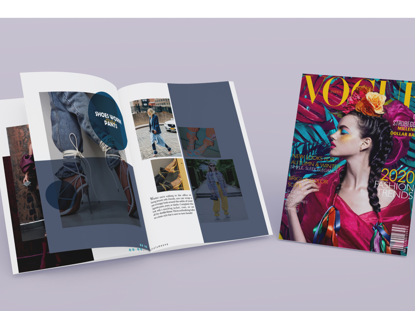 comment faire un magazine vogue personnalisé