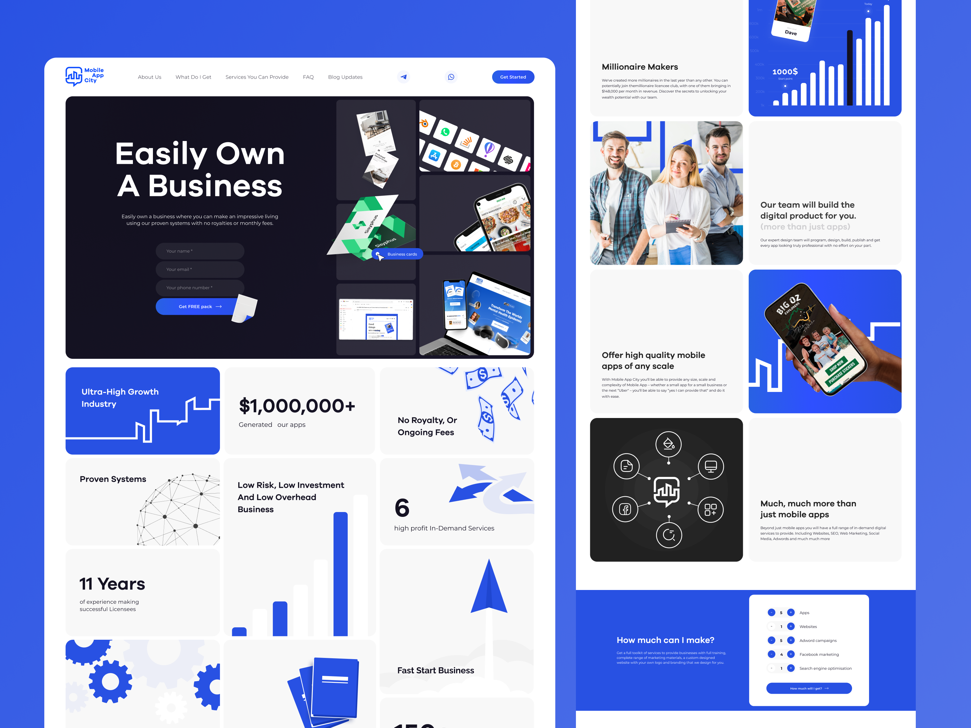 Example of Landing Page Design