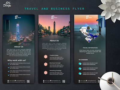 Travel Agency | Business Flyer Design advertising business flyer flyer design graphic design marketing social media post