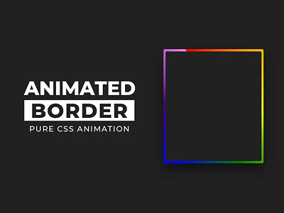 CSS Gradient Border Animation border animation codingflicks css css animation css border html