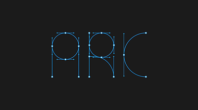ARC animation branding concept design graphic design handles illustration line logo simple typography vector