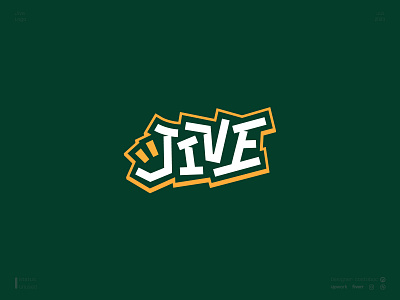 Jive logo branding design icon jive logo logodesign logotype minimal text vector