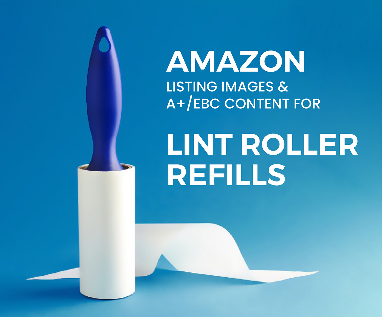 Amazon Listing Image & A+Content for Lint Roller Refill a amazon amazon amazon a amazon client amazon ebc amazon listing brand brand identity branding client design ebc amazon enhanced brand content enhanced image graphic design illustration lint roller listing images visual identity