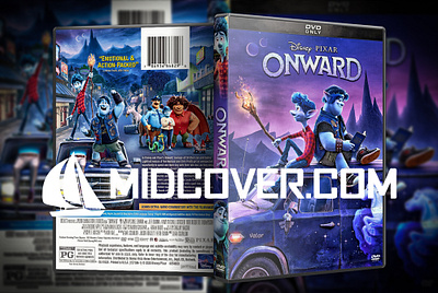 Onward (2020) DVD Cover design dvd dvdcover dvdcustomcover photoshop