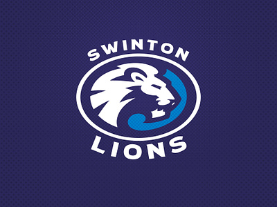 Swinton Lions design illustration lions swinton