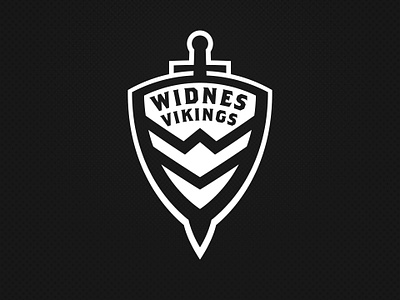 Widnes Vikings animated animation design illustration logo rugby sports vikings widnes