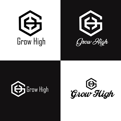 GH Logo 2d branding design flat graphic design illustration logo minimal vector