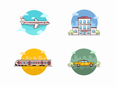 Travel icons adobe adobe illustrator cabs cabs illustration flight icon flights graphic design hotel icon hotel illustration hotels icon icons illustration illustrations illustrator trains travel travel icons travel portal vector