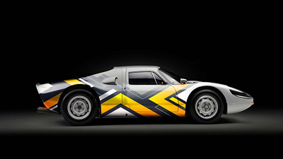 car wrap brand car car wrap design full wrap graphic design inspiration porschee racing racing car retro