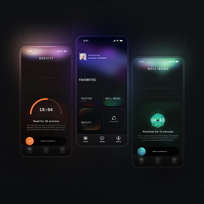 Crunch ⏤ Laser-focused To-do App app design ui ux