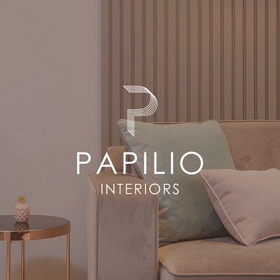 Papilio, Logo for a home interiors brand. brand brand identity branding design graphic design logo logodesign