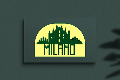 Logo Design branding city graphic design illustrator logo milan