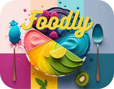 FOODLY (Mobile Cooking App) Case Study branding case study cooking design desktop app education graphic design iconography logo mobile app nutrition productdesign prototyping social media typography usability ux ux design uxd wireframing