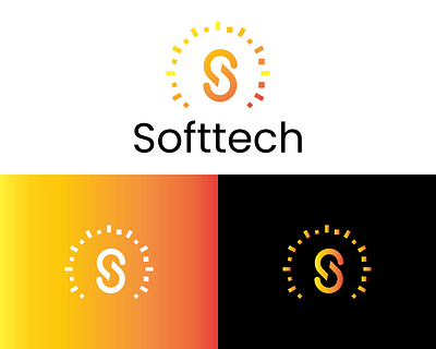 Softtech logo design for a Tech brand. branddesign branddesigner branding graphicsdesign logo logodesign logodesigner tech technique technology technolovers technoparty