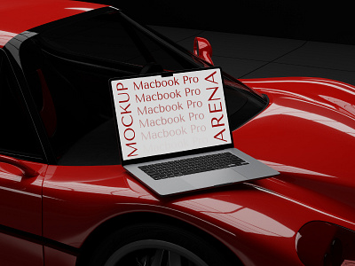 Macbook Pro Mockup No: 2 3d design 3d visualization abstract branding devices mockup graphic design macbook mockup premium mockup
