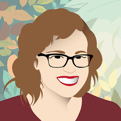 Self Portrait adobe illustrator graphic design portrait