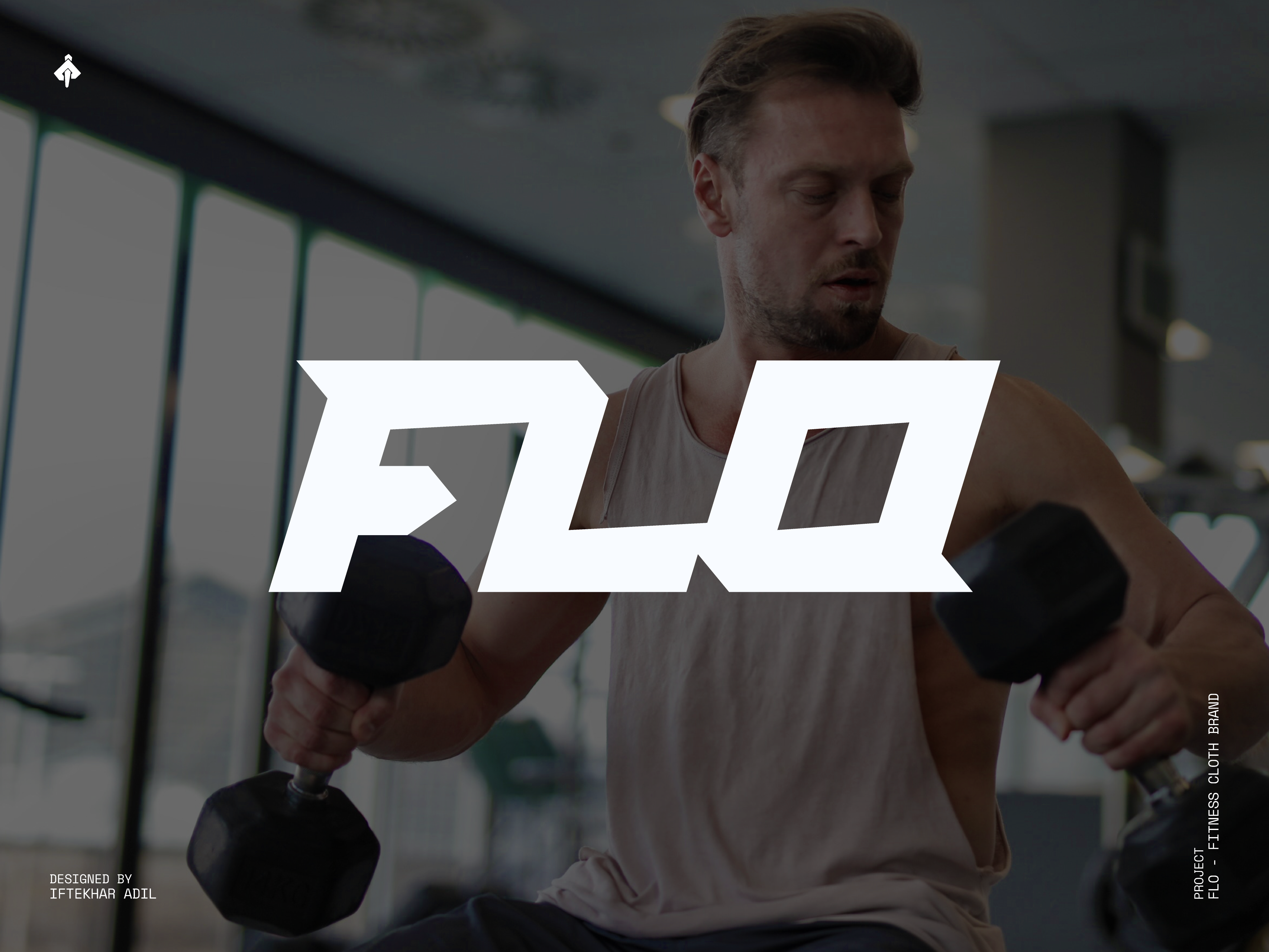 FLO - Wordmark | Brand Identity brand brand identity branding clothing brand crypto design designer fashion fitness graphic graphic design health illustration logo logo design sport sports vector website wordmark
