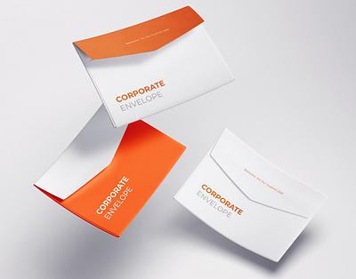 Envelope Design brand design branding business clean corporate creative work design envelope design graphic design office print