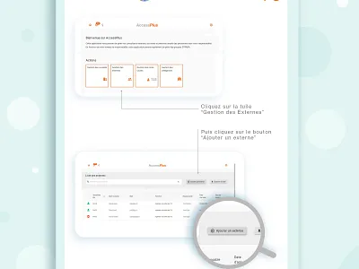 Documentation tutorial access branding caracter doc elearning graphic design iam logo management photoshop tutorial ui vector