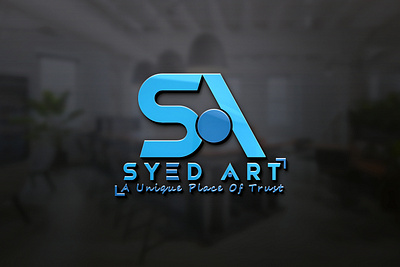Syed Art (Brand Logo) branding graphic design logo