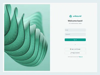 Sign in page 3d ai app artificial intelligence clean login ml productivity sign in ui ui design ux ux design web