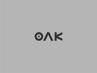 OAK- clothing brand logo businesslogo clothinglogo creativelogo flatlogo iconlogo wordmarklogo