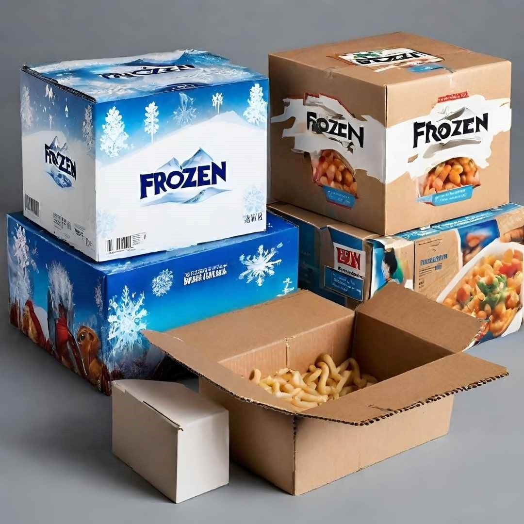 Custom Frozen Food Boxes Designs by Thinkink Packaging on Dribbble