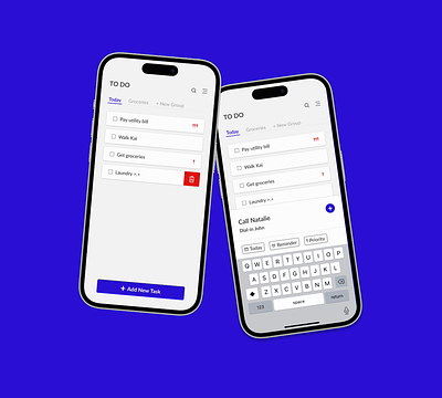 Daily UI #042 - To-Do List 100daychallenge app create new daily ui 042 daily ui 090 dailyui design mobile new new post new task task manager todo todolist ui