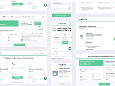 DataStream: An Insurance Web App UI/UX uiux web application