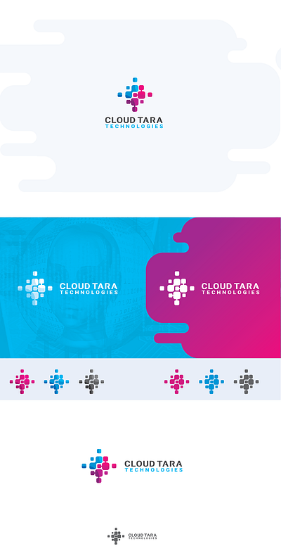 Logo Design For 'Cloud Tara' 3d animation app brand logo branding business logo design graphic design graphic designer illustration logo logo designer logo maker minimalist logo modern logo motion graphics professional logo ui vector visual designer