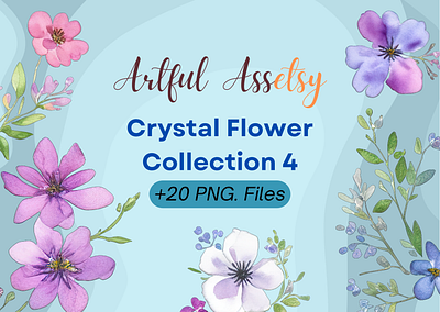 Crystal Flowers Clipart clipart clipart png flower flower clipart flowers graphic design png rose rose clipart