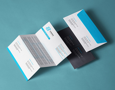 Branding Stationary Design brand design branding clean corporte flyer graphic design simple stationary