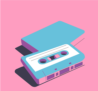 cassette design graphic design illustration vector