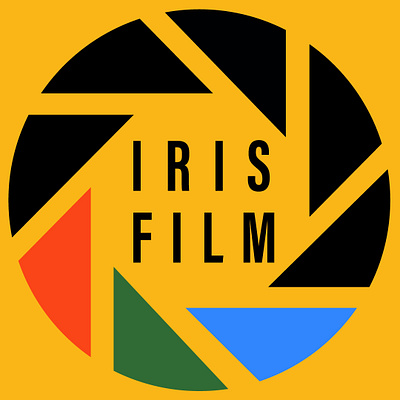 Iris Film Logo branding cinema film distribution graphic design logo logo design movie