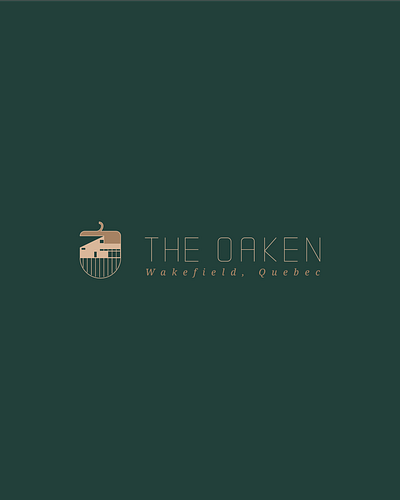 The Oaken Logo ai branding design graphic design handlettering illustration lettering logo script vector