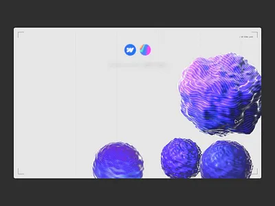 Three Dimensions (Hero Animation, GSAP x Spline) 3d gsap hero intro spline typography webflow