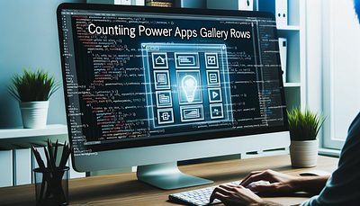 Count The Rows In A Power Apps Gallery With AllItemsCount text property